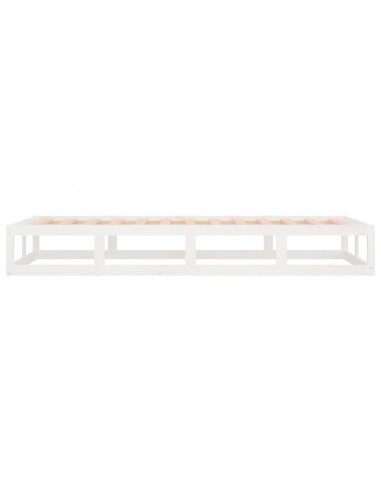 Giroletto Bianco 75x190 cm Small Single in Legno Massello