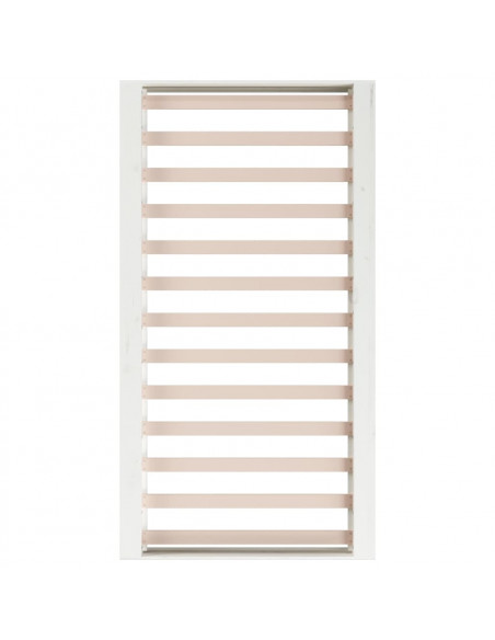 Giroletto Bianco 75x190 cm Small Single in Legno Massello