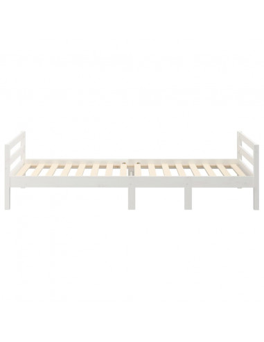 Giroletto Bianco 90x190 cm in Legno Massello di Pino