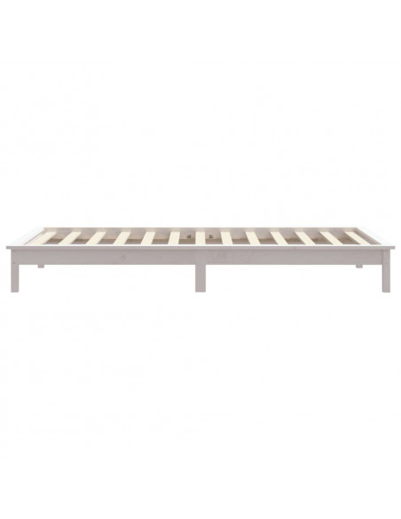 Giroletto Bianco 90x200 cm in Legno Massello di Pino