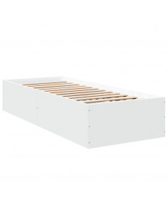 Giroletto Bianco 90x200 cm in Legno Multistrato 2