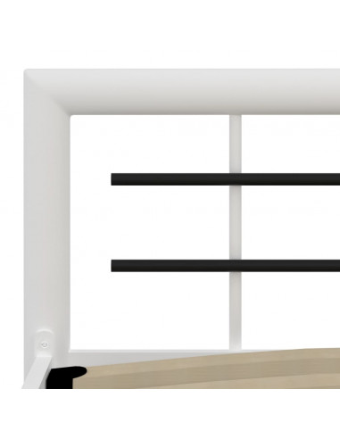 Giroletto Bianco e Nero in Metallo 100x200 cm