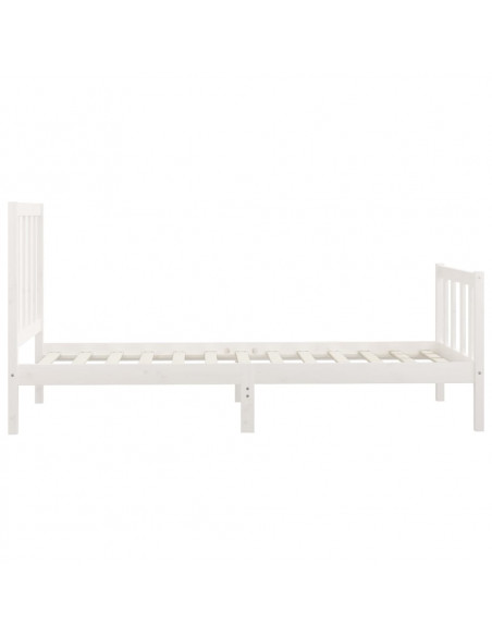 Giroletto Bianco in Legno Massello 100x200 cm