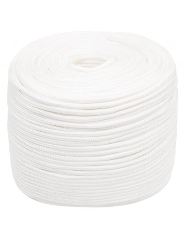 Corda Nautica Completamente Bianca 6 mm 100 m in Polipropilene