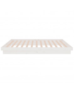 Giroletto Bianco in Legno Massello 120x200 cm