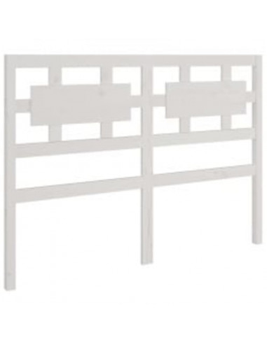 Giroletto Bianco in Legno Massello 120x200 cm