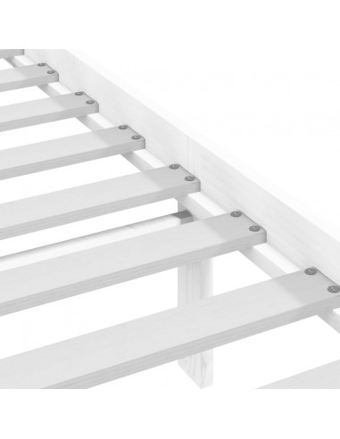 Giroletto Bianco in Legno Massello 120x200 cm