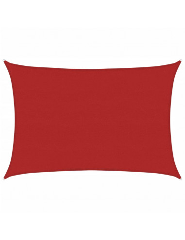 Vela Parasole 160 g/m² Rosso 5x7 m in HDPE