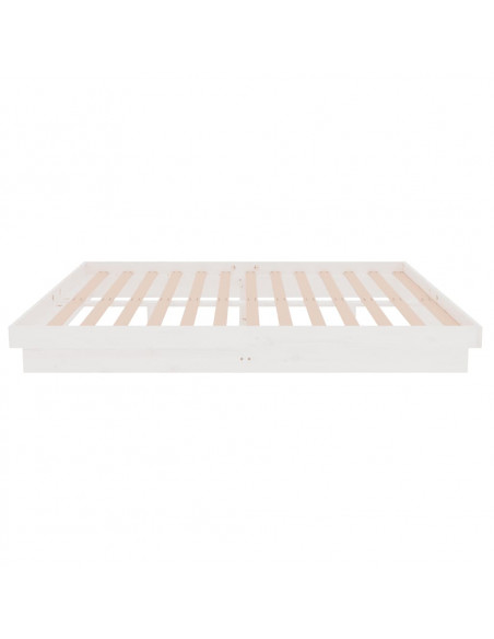 Giroletto Bianco in Legno Massello 140x190 cm