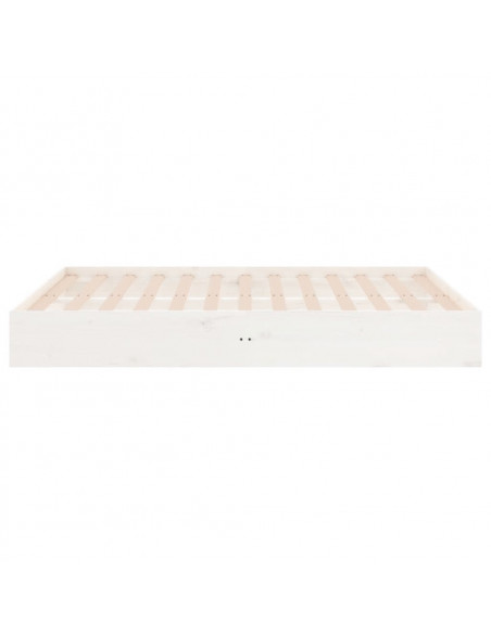 Giroletto Bianco in Legno Massello 140x190 cm