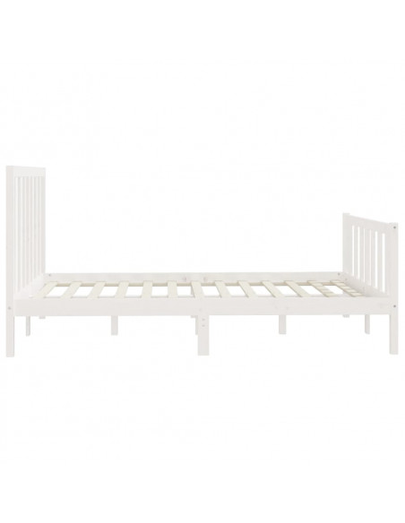 Giroletto Bianco in Legno Massello 140x200 cm
