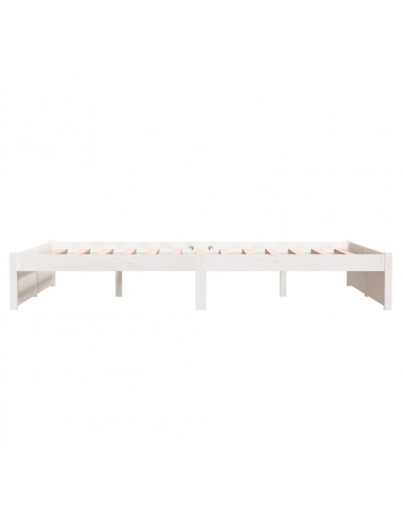 Giroletto Bianco in Legno Massello 140x200 cm