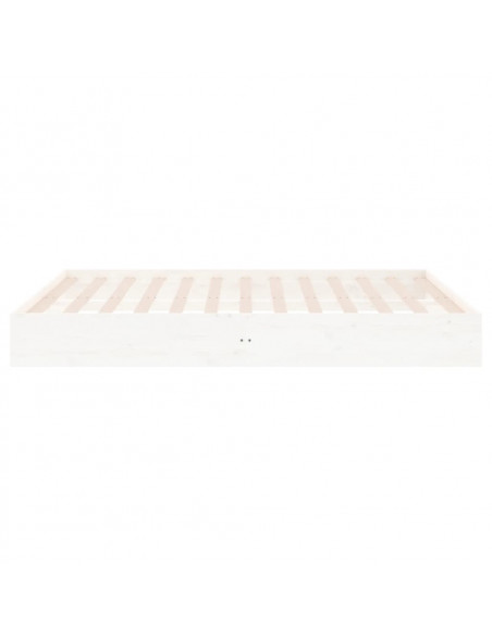 Giroletto Bianco in Legno Massello 140x200 cm