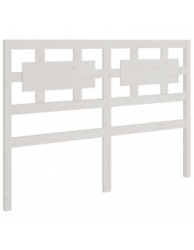 Giroletto Bianco in Legno Massello 180x200 cm Super King