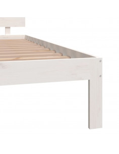 Giroletto Bianco in Legno Massello 180x200 cm Super King 2