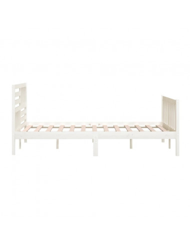 Giroletto Bianco in Legno Massello 200x200 cm