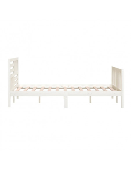 Giroletto Bianco in Legno Massello 200x200 cm