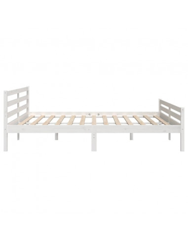 Giroletto Bianco in Legno Massello 200x200 cm