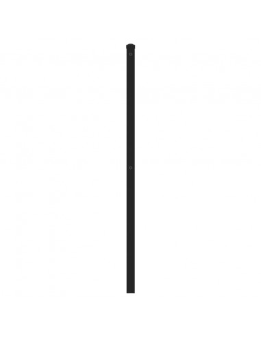 Testiera Rovere Sonoma 120 cm in Ferro e Legno Multistrato