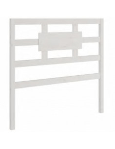 Giroletto Bianco in Legno Massello 90x200 cm