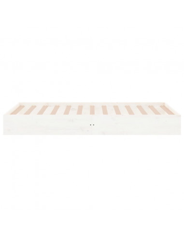Giroletto Bianco in Legno Massello 90x200 cm