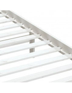 Giroletto Bianco in Legno Massello di Pino 100x200 cm 2