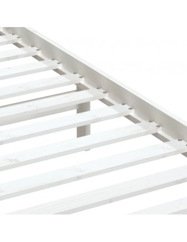 Giroletto Bianco in Legno Massello di Pino 100x200 cm