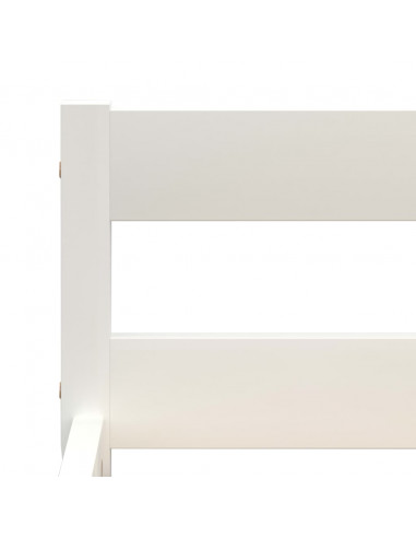 Giroletto Bianco in Legno Massello di Pino 100x200 cm