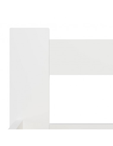 Giroletto Bianco in Legno Massello di Pino 120x200 cm