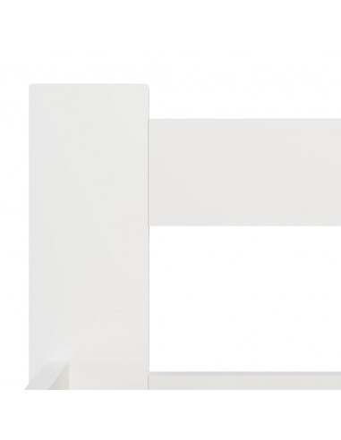 Giroletto Bianco in Legno Massello di Pino 140x200 cm