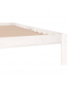 Giroletto Bianco in Legno Massello di Pino 200x200 cm