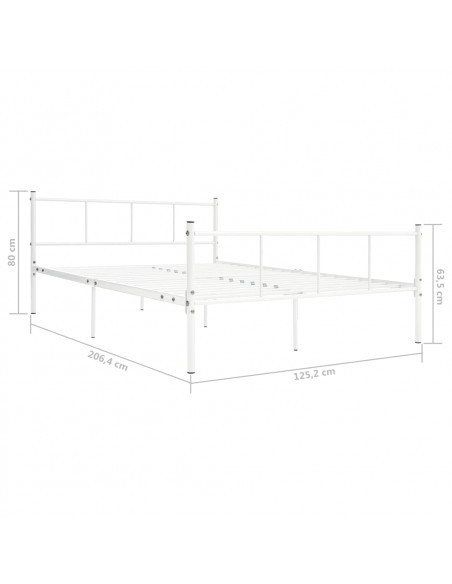 Giroletto Bianco in Metallo 120x200 cm