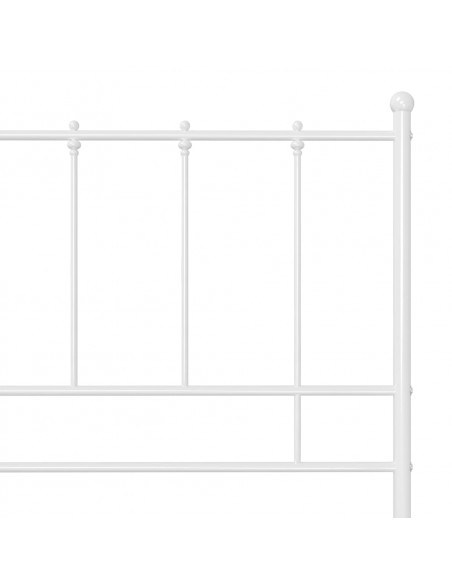 Giroletto Bianco in Metallo 120x200 cm