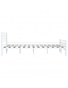 Giroletto Bianco in Metallo 140x200 cm