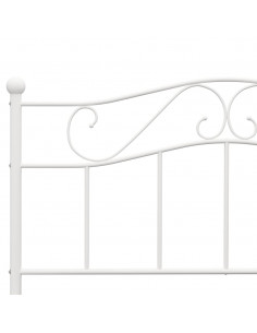 Giroletto Bianco in Metallo 140x200 cm