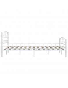 Giroletto Bianco in Metallo 160x200 cm