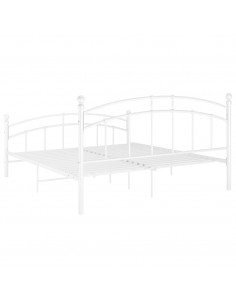 Giroletto Bianco in Metallo 180x200 cm