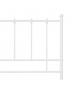 Giroletto Bianco in Metallo 180x200 cm