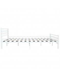 Giroletto Bianco in Metallo 180x200 cm