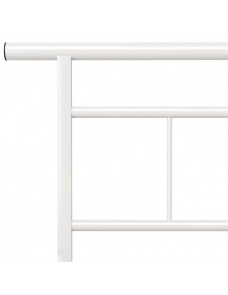 Giroletto Bianco in Metallo 200x200 cm