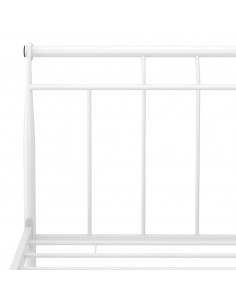 Giroletto Bianco in Metallo 90x200 cm