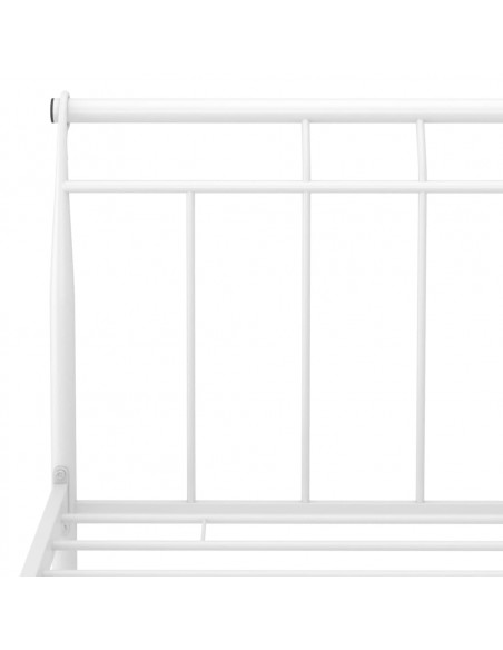 Giroletto Bianco in Metallo 90x200 cm