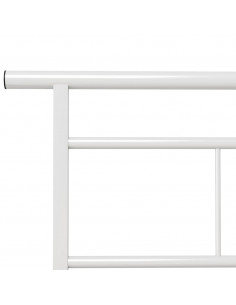 Giroletto Bianco in Metallo 90x200 cm