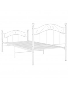 Giroletto Bianco in Metallo 90x200 cm