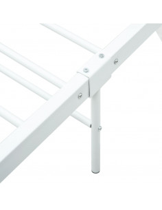 Giroletto Bianco in Metallo 90x200 cm