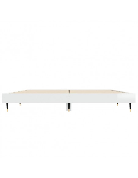 Giroletto Bianco Lucido 135x190 cm in Legno Multistrato