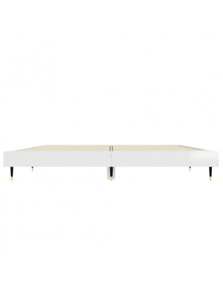 Giroletto Bianco Lucido 140x190 cm in Legno Multistrato