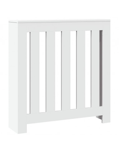 Copertura Termosifone Bianca 78x20x82 cm Legno Multistrato