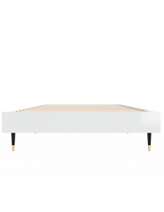 Giroletto Bianco Lucido 75x190 cm in Legno Multistrato