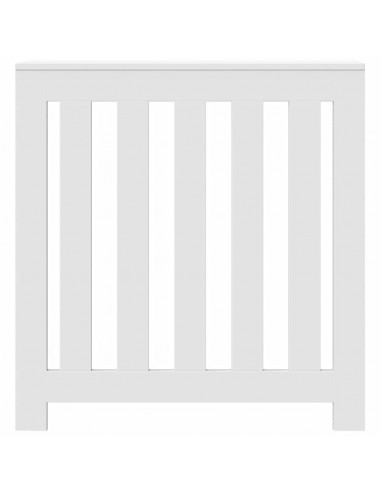 Copertura Termosifone Bianca 78x20x82 cm Legno Multistrato